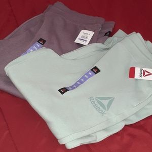 2 New Reebok sweatpants